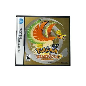 Nintendo DS Pokemon HeartGold Version CIB Authentic 2010 Case Game Inserts